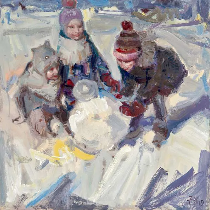 Снеговик, Эдуард Аниконов
