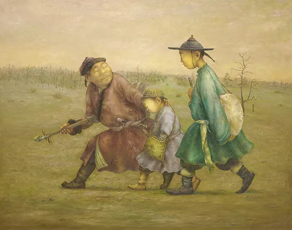 Бродячие музыканты, Шираб-Жамсо Раднаев