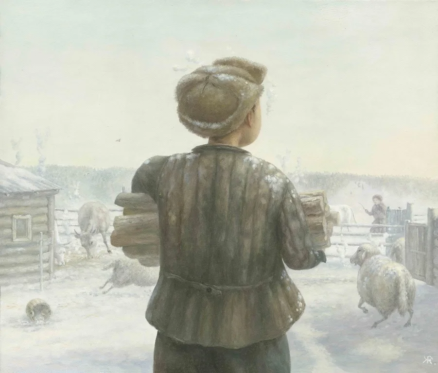 Вечером