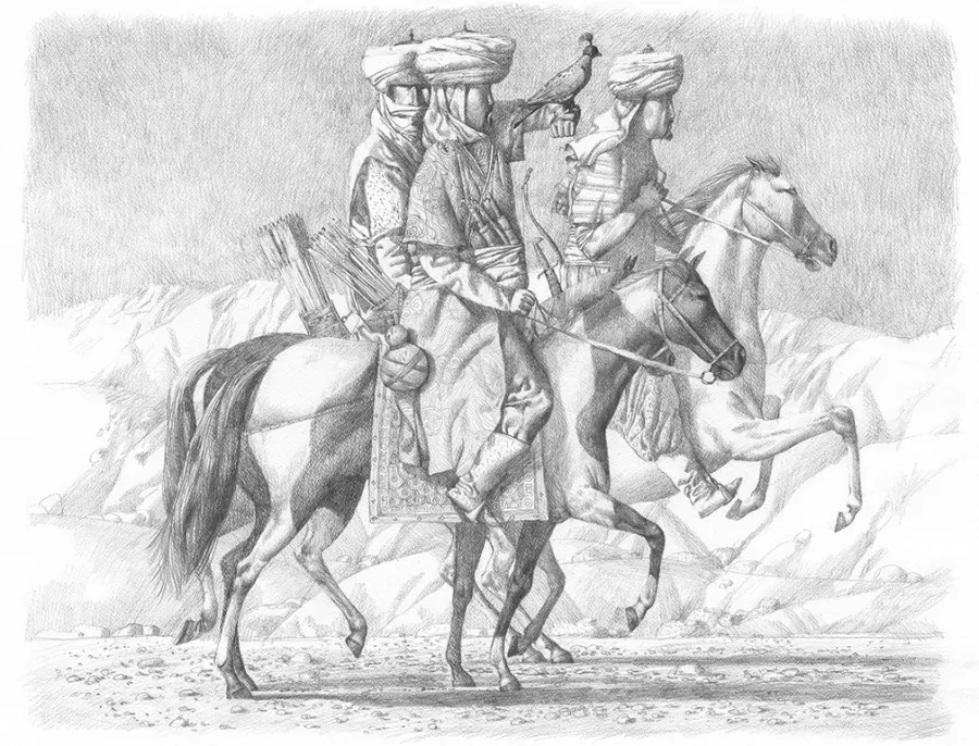 Соколиная охота, Зорикто Доржиев