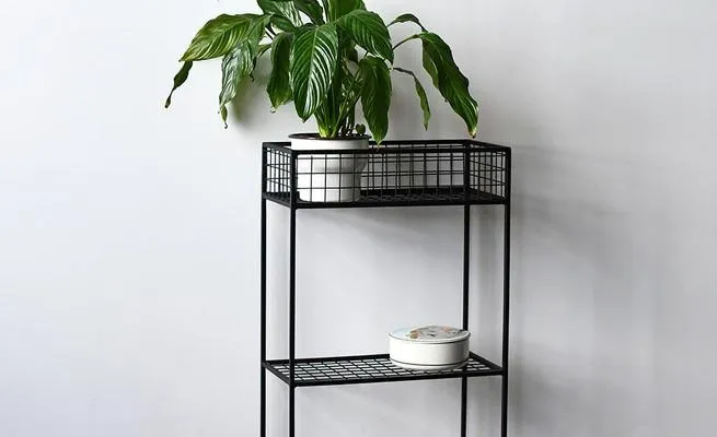 Подставка для цветов "Terrace" 40х20" (цв. черный)