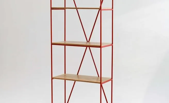 Стеллаж "Rack Sticks Ply 60" (цв. красный)
