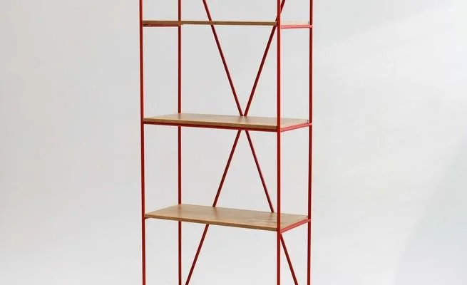 Стеллаж "Rack Sticks Ply 60" (цв. красный)