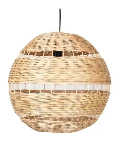 Плетеный абажур "Шар" 60*60 см