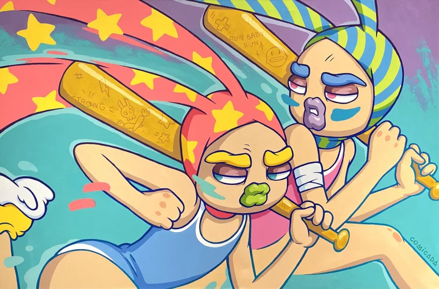 Run BaBy Run, Comicada Art
