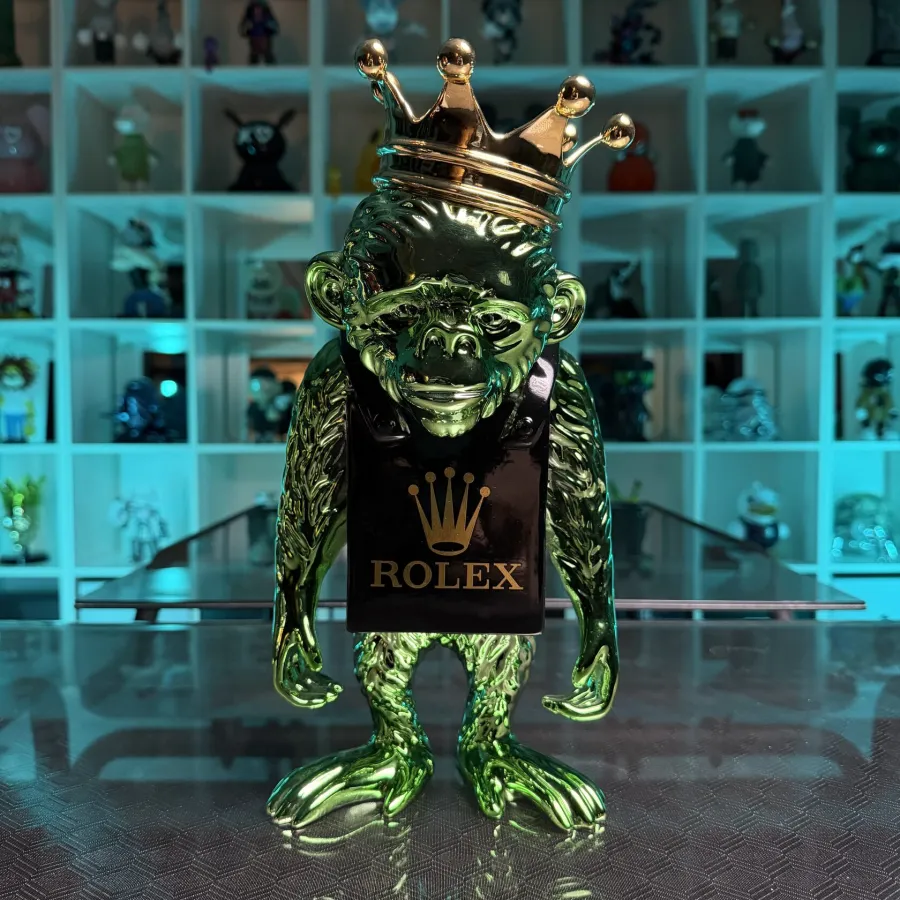 Van Apple Art Rolex Monkey