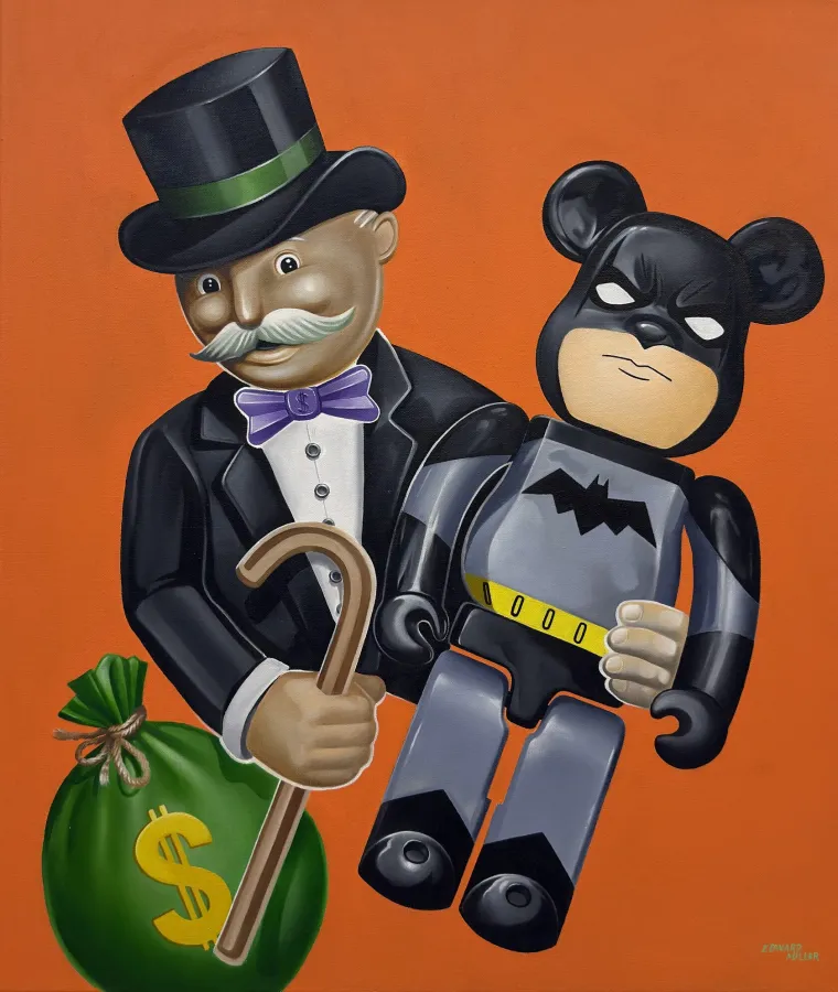 MR.Monotoly got a Batman Bearbrick, Эдвард Миллер