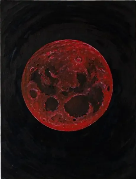 Картина Red Moon, Виктория Greymoon